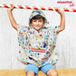 [Reisenthel Kids] Mini Maxi Poncho M Raincoat with Pocket Foldable & Portable for Kids