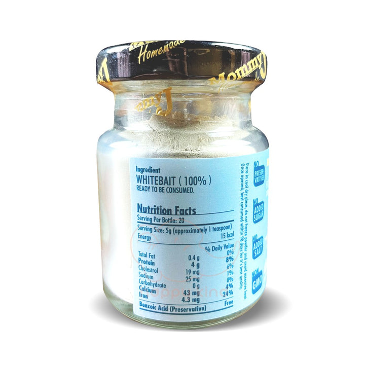 [MommyJ] Whitebait Baby Food Powder 8m+ (40 grams)