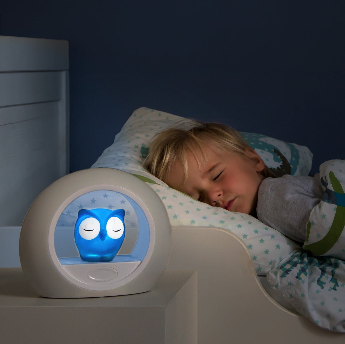 [Zazu] Lou the Owl, 2-in-1 Baby Nightlight with Cry Sensor