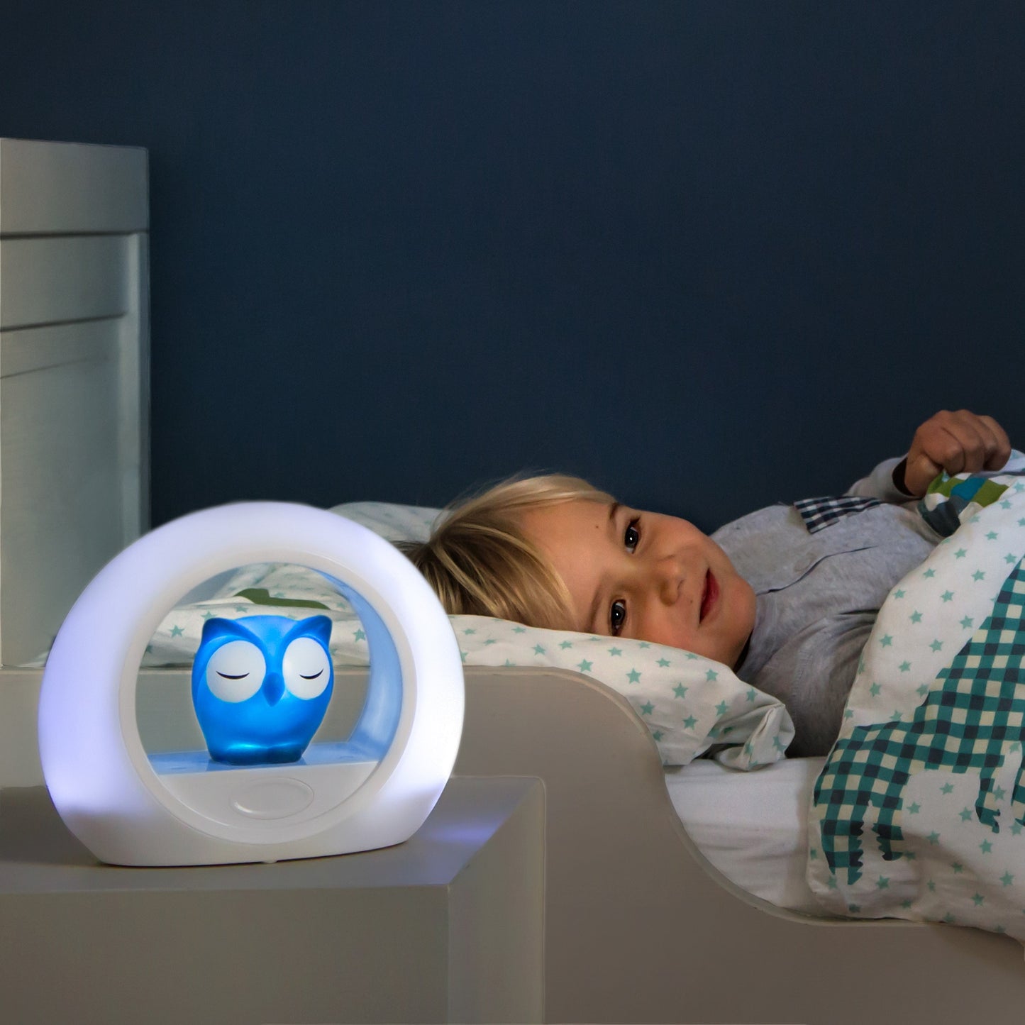 [Zazu] Lou the Owl, 2-in-1 Baby Nightlight with Cry Sensor