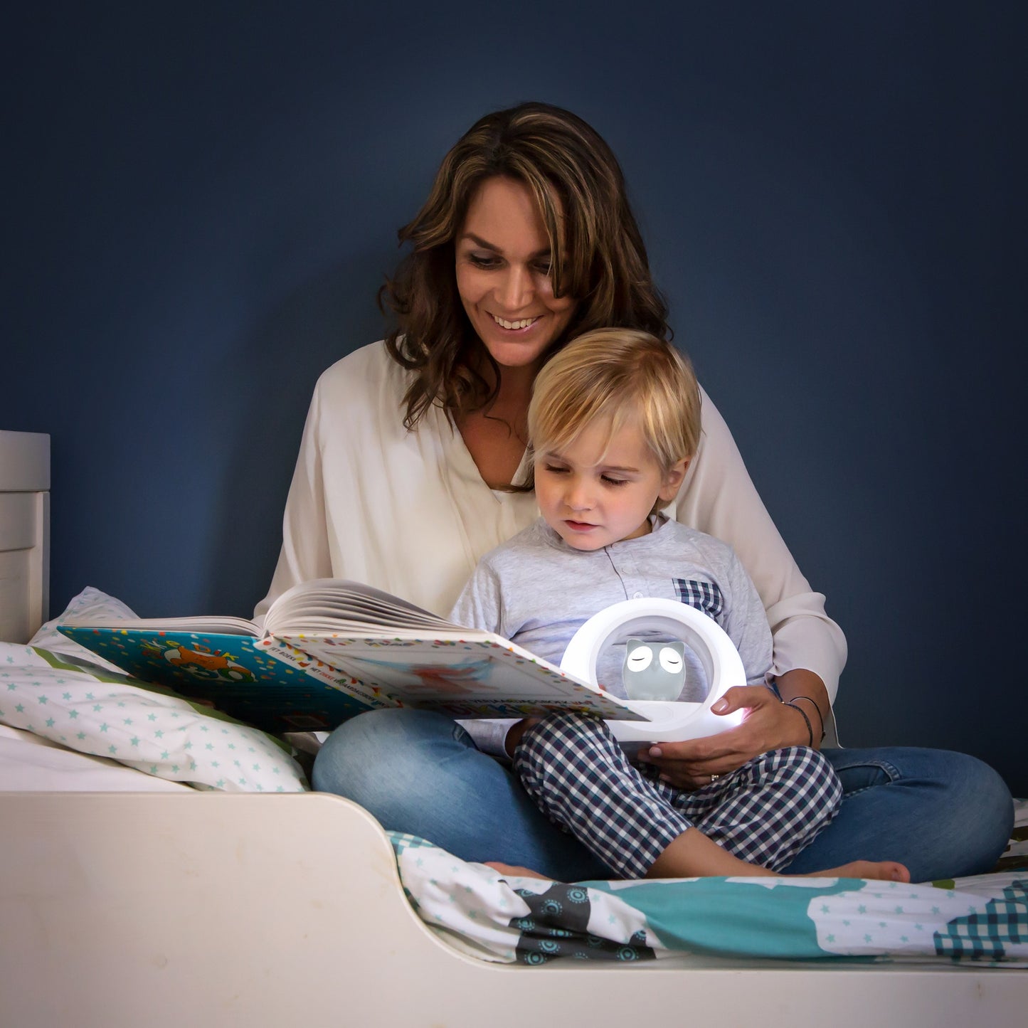 [Zazu] Lou the Owl, 2-in-1 Baby Nightlight with Cry Sensor