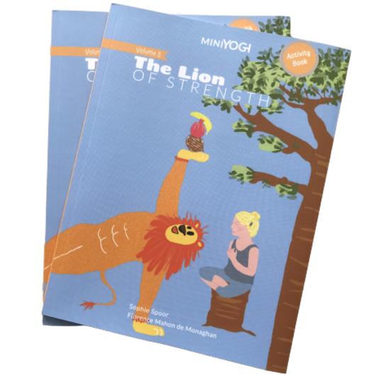 [MiniYOGI] Kids Yoga Book - MiniYOGI Volume 3: The Lion of Strength (Available in Collection of 3 Series)