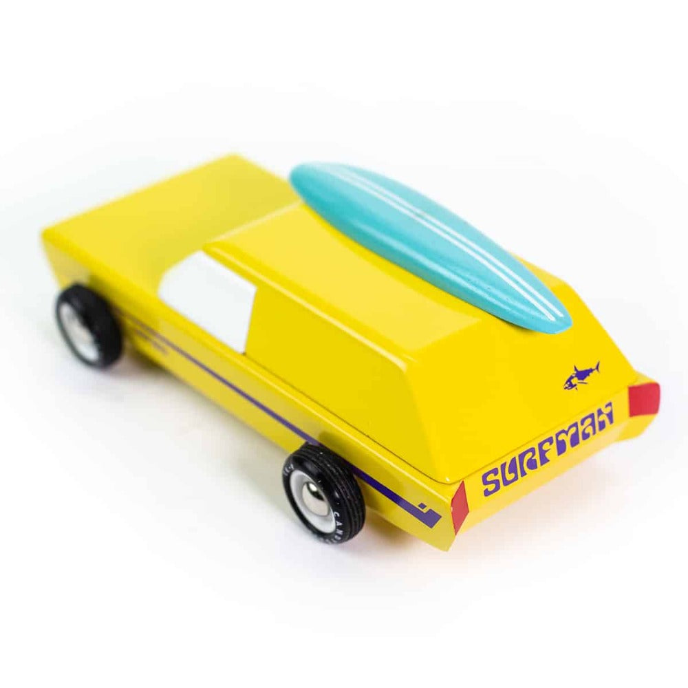 [Candylab Toys] Surfman Wooden Car - Modern Vintage Style