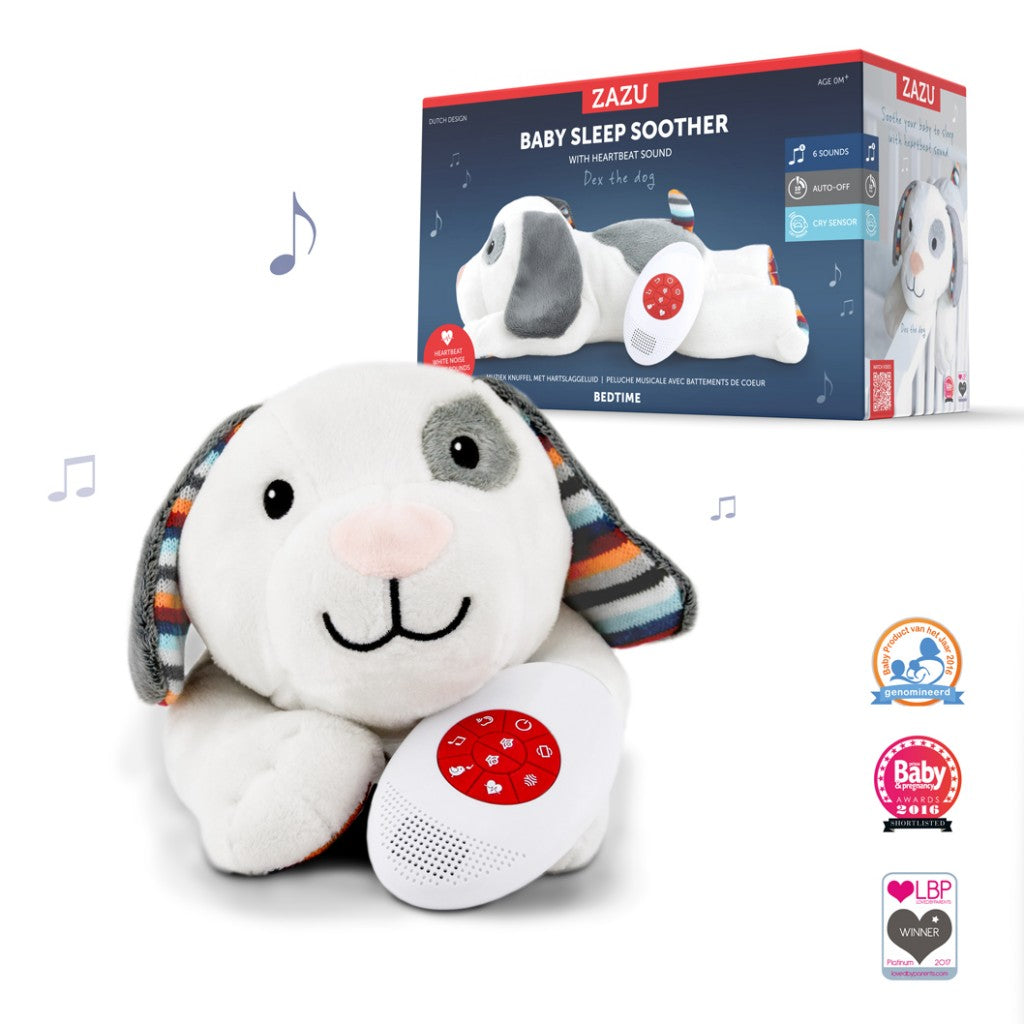 [Zazu] Sleep Soother Soft Toy with 6 Melodies, Cry Sensor and Voice