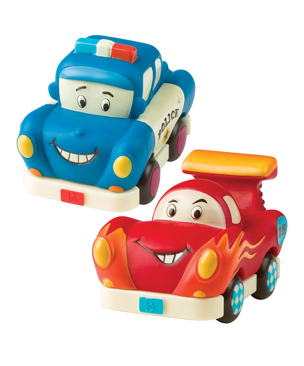 [B. Toys by Battat] Mini Wheeee-ls - Mini Pull Back Vehicle